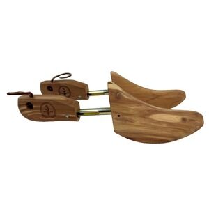 Rochester Shoe Tree Co USA Wooden Boot Trees Size Large Cedar Hardwood Sheplers